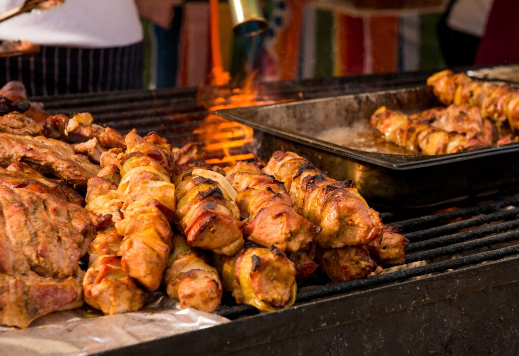 preparation BBQ